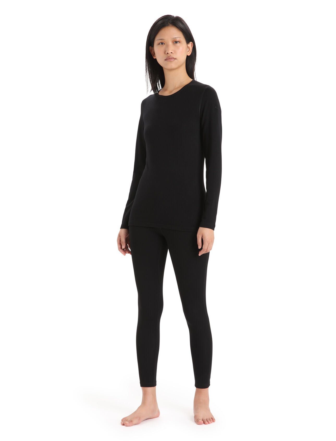 Icebreaker Women's Merino 260 Tech Long Sleeve Crewe Thermal Top