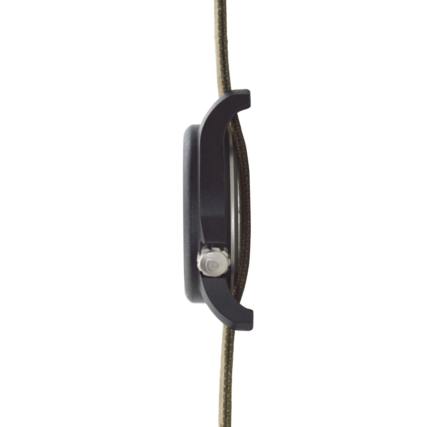 Bertucci DX3 Canvas - Khaki Dial, Bark Comfort Canvas Band