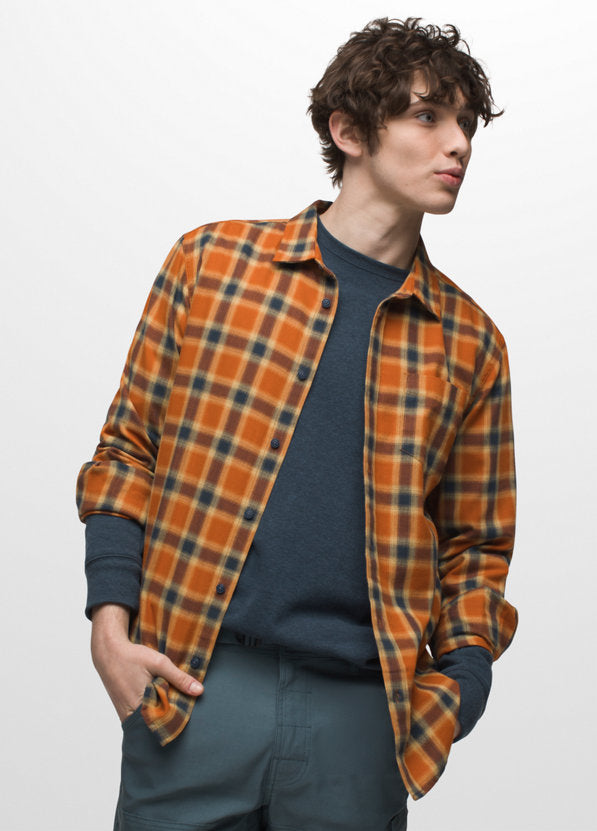 prAna Men's Los Feliz Flannel Shirt