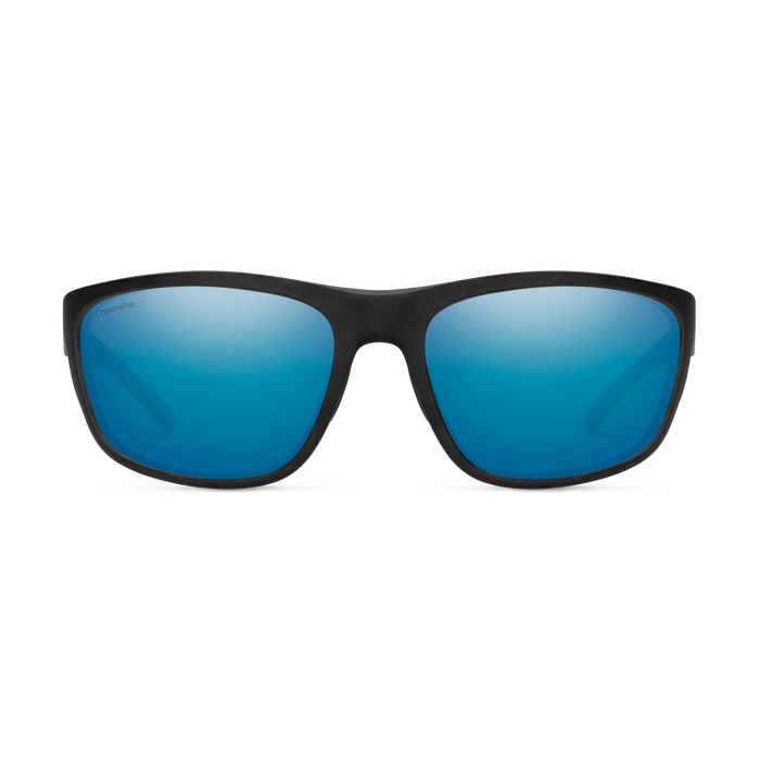 Smith Redding Matte Black + ChromaPop Glass Polarized Blue Mirror Lens