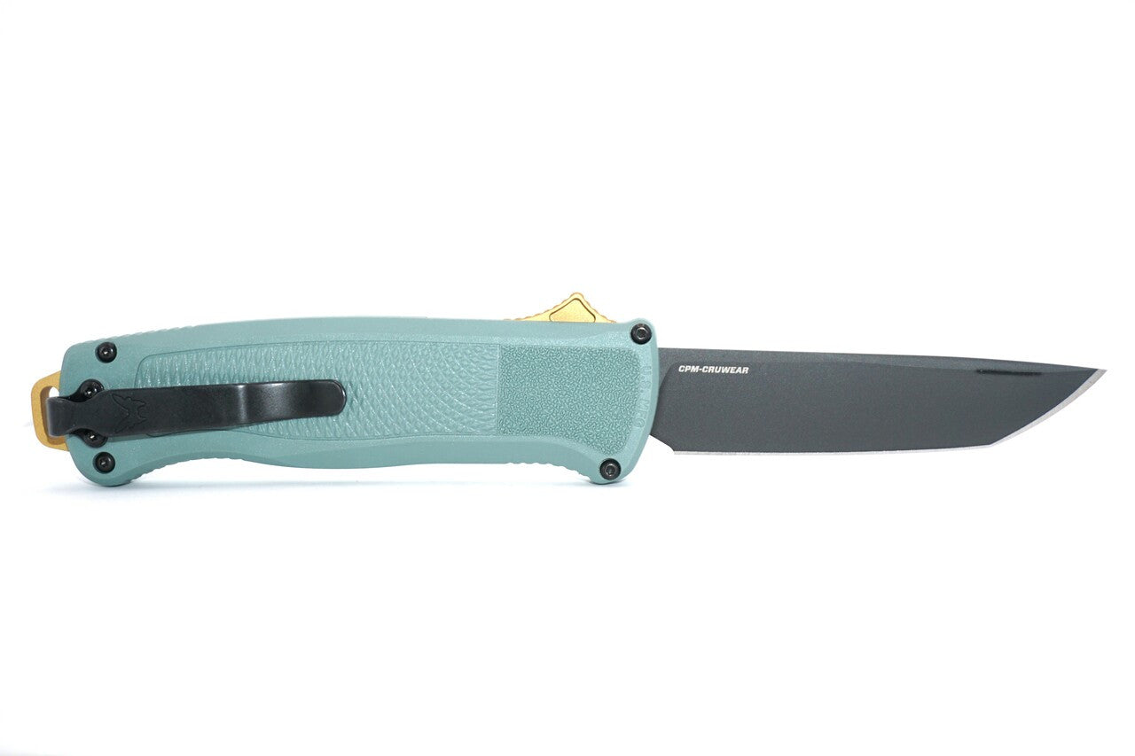 Benchmade Shootout | Sage Green Grivory