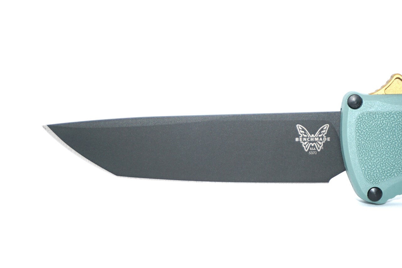Benchmade Shootout | Sage Green Grivory