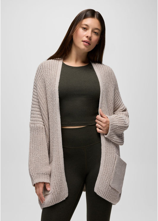 prAna Women's Sunday River Long Cardigan