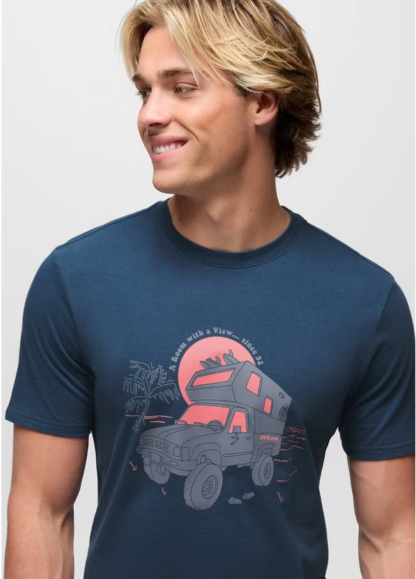 Men's prAna Beach Livin Short Sleeve Graphic Tee