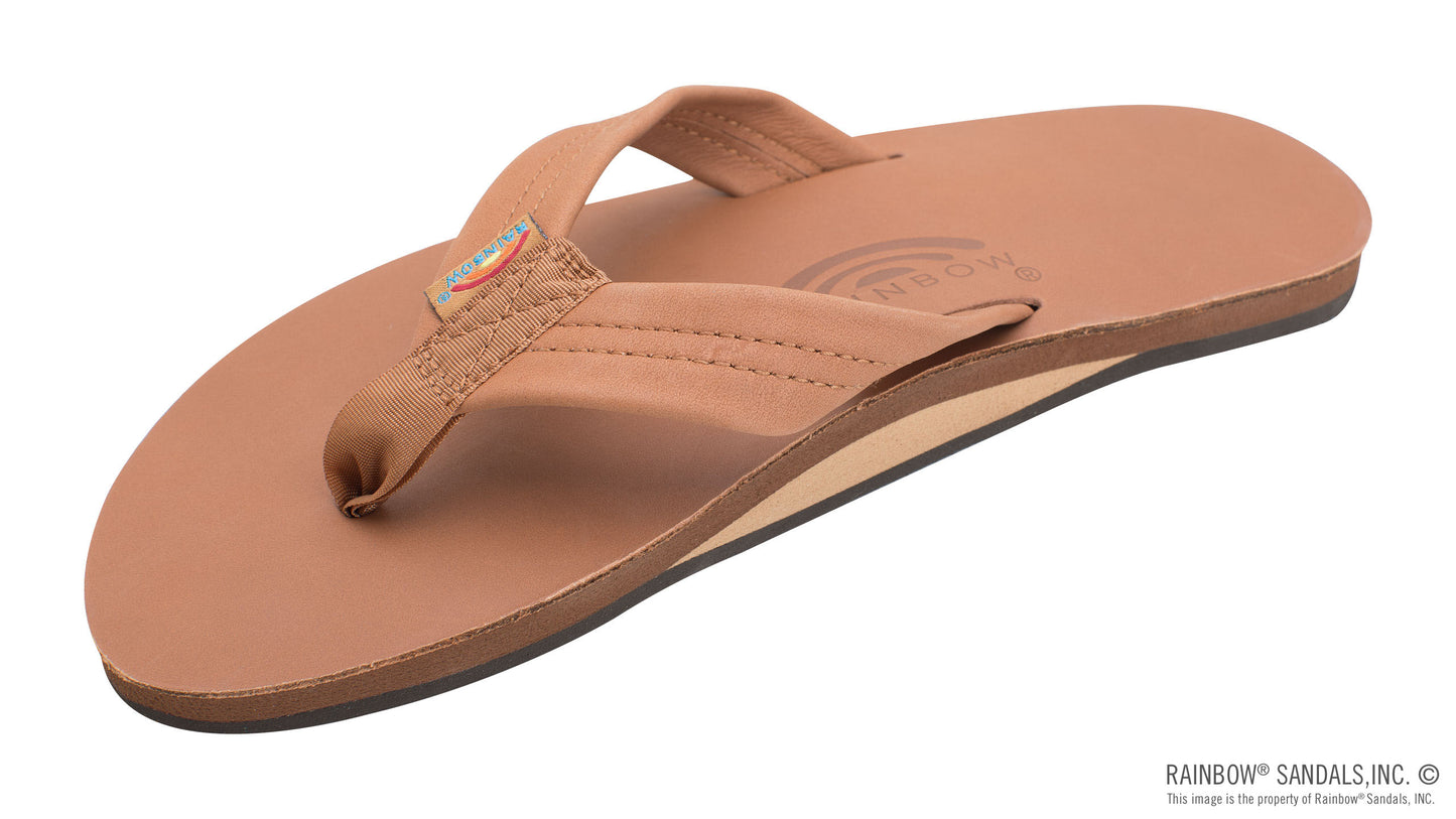 Rainbow Sandals Men's Single Layer Arch 1" Leather