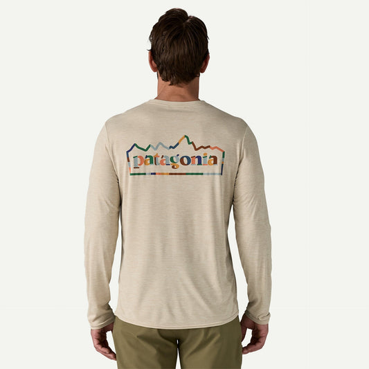 Patagonia Men's Long-Sleeved Capilene Cool Daily Graphic Shirt