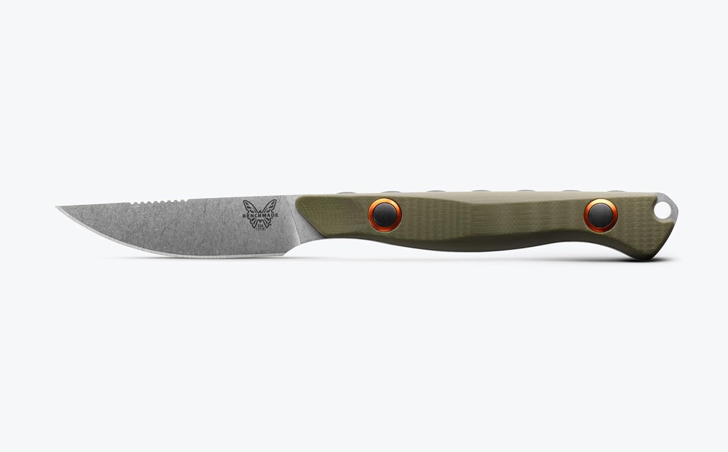 Benchmade Flyway Fixed Blade Hunting Knife OD Green G-10