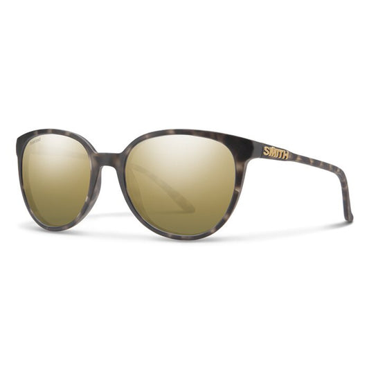 Smith Cheetah w/ Matte Ash Tortoise Frame w/ Polarized Gold Mirror lens