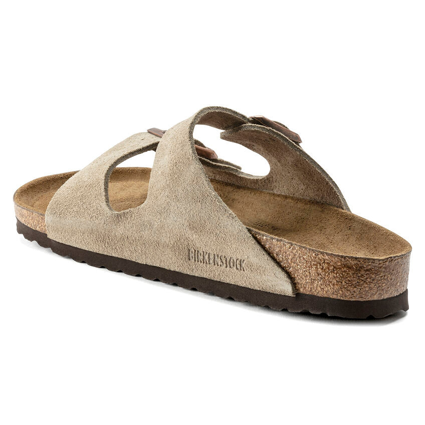 Birkenstock Arizona Soft Footbed Leather Taupe Medium/Narrow