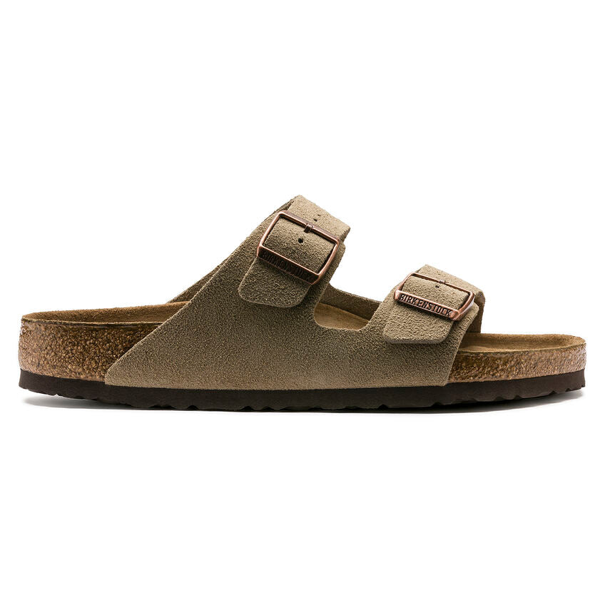 Birkenstock Arizona Soft Footbed Leather Taupe Medium/Narrow