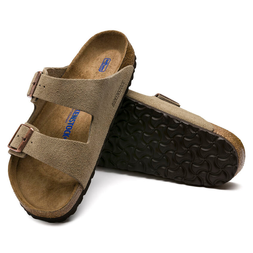 Birkenstock Arizona Soft Footbed Leather Taupe Medium/Narrow
