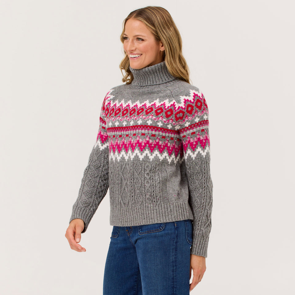 Krimson Klover Women's Bluebird Turtleneck