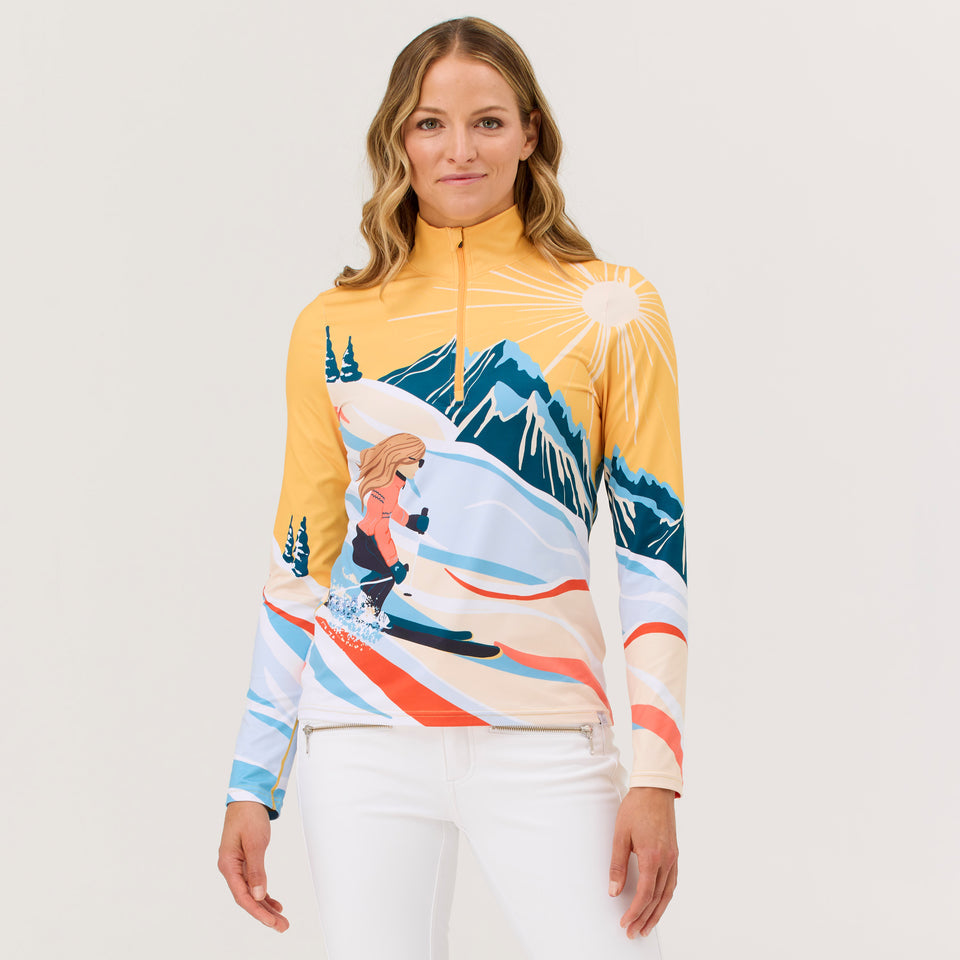 Krimson Klover Women's Downhill Sunshine Top