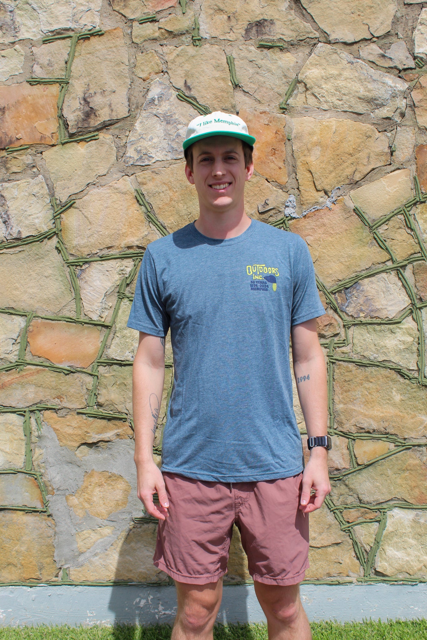 Outdoors Inc Retro Logo Anniversary Shirt