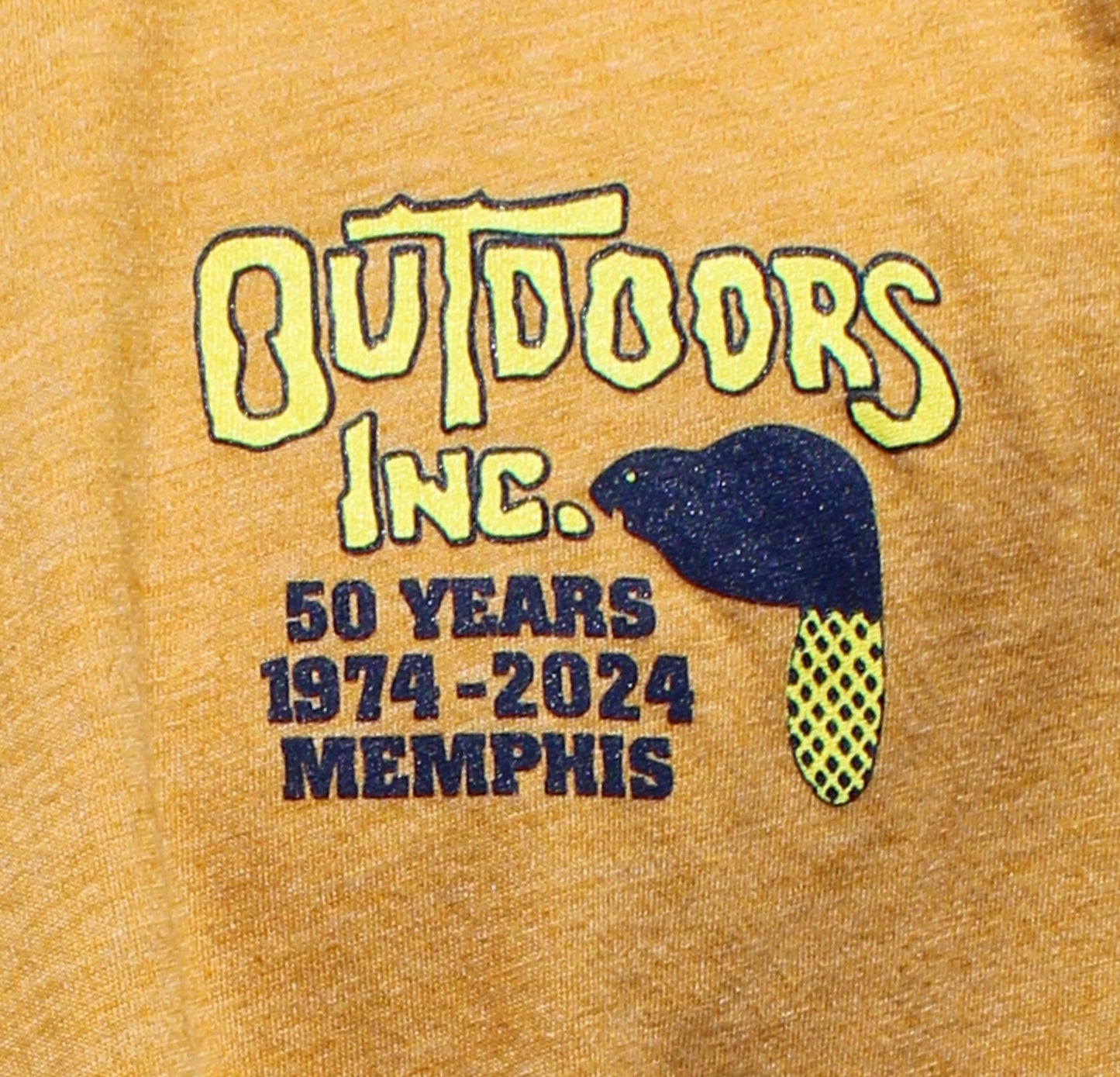 Outdoors Inc Retro Logo Anniversary Shirt