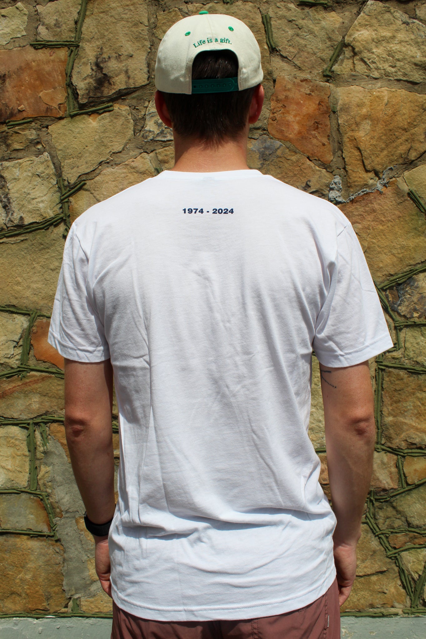 Outdoors Inc 50 Year Anniversary Logo Shirt