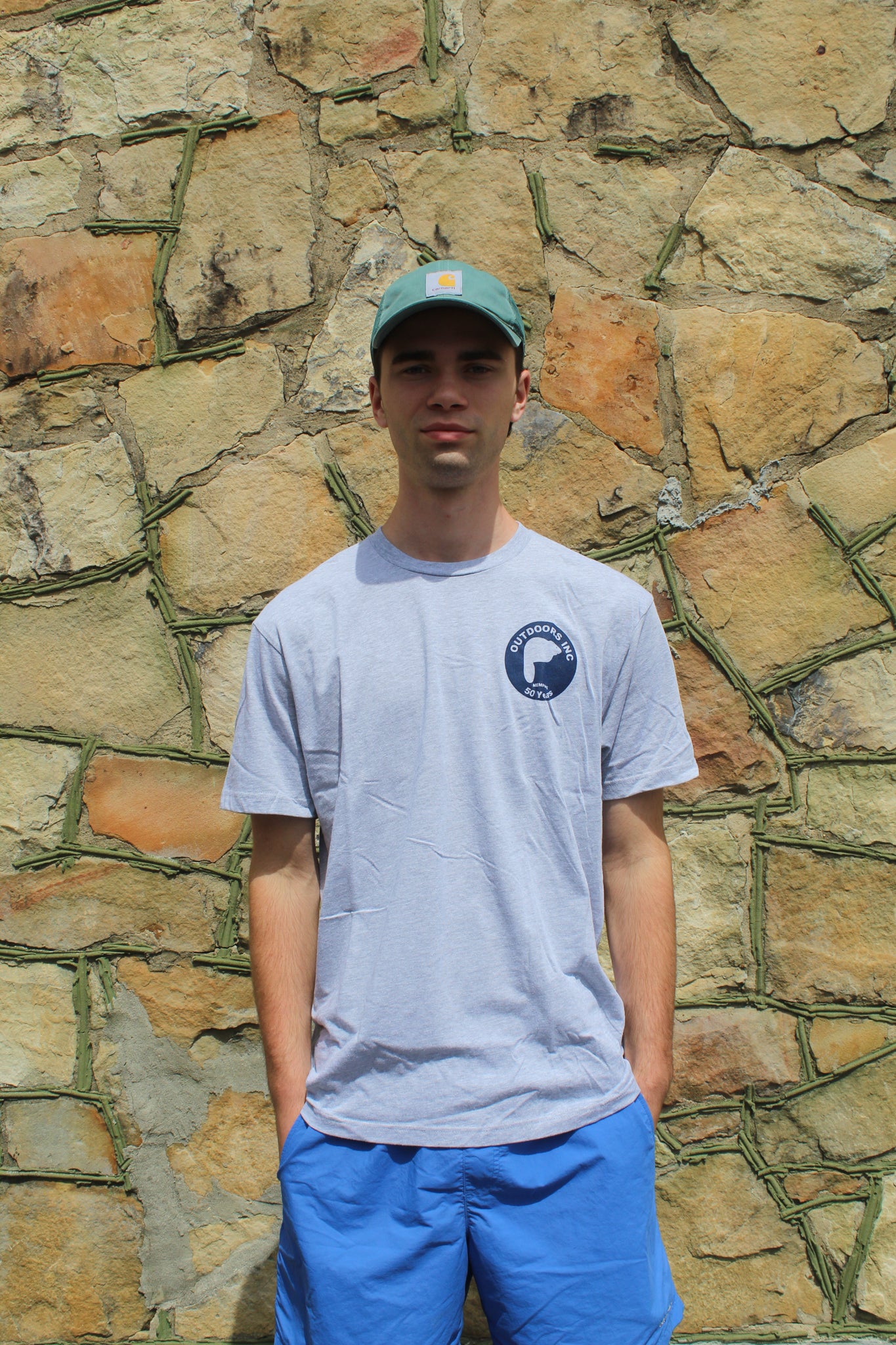 Outdoors Inc 50 Year Anniversary Logo Shirt