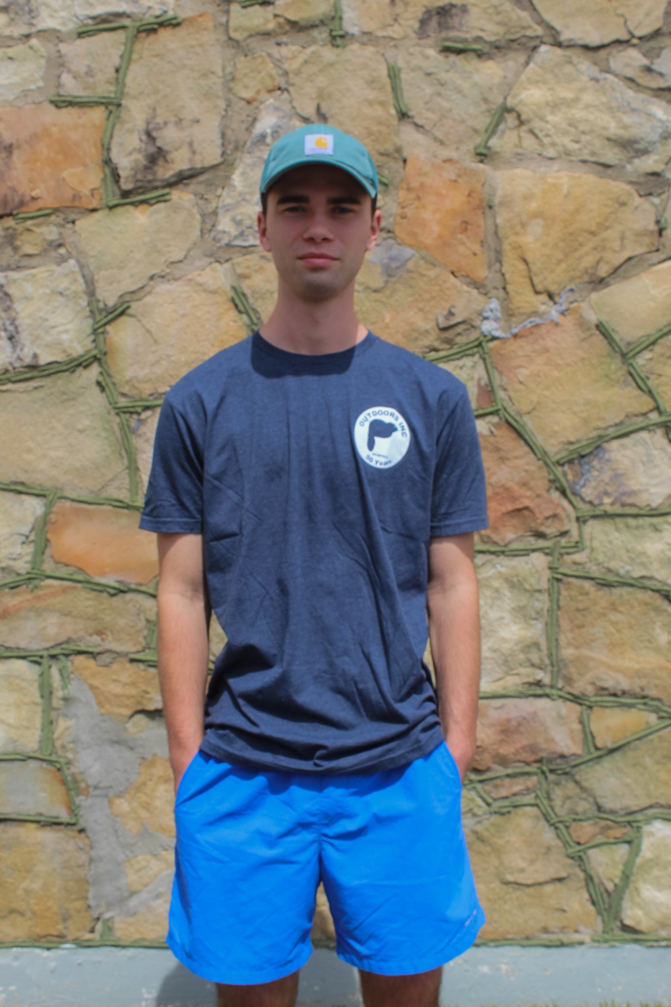 Outdoors Inc 50 Year Anniversary Logo Shirt