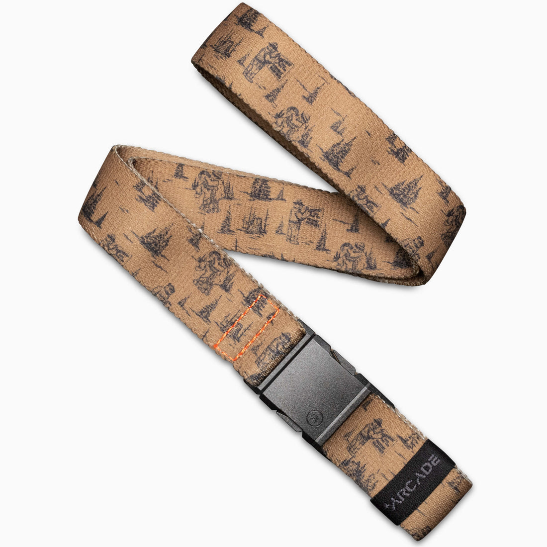 Arcade Smokey Bear Camp Slim Belt-Tumbleweed