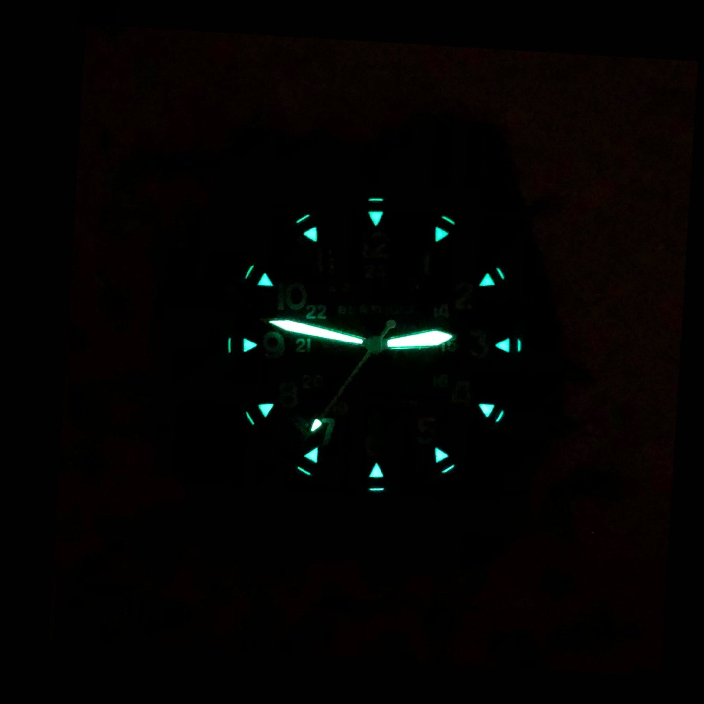 Bertucci A-3P Sportsman - Black Dial / Black Case w/ Black Nylon Band