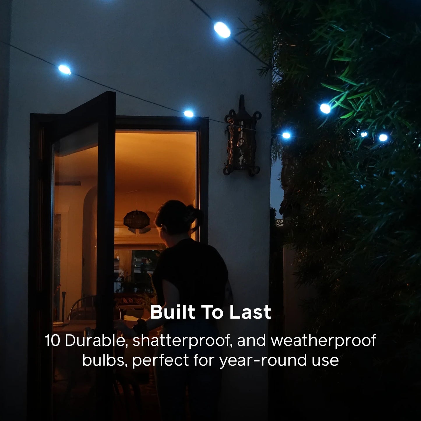 MPOWERD Luci Solar String 18' Color Portable String Lights & Mobile Charger