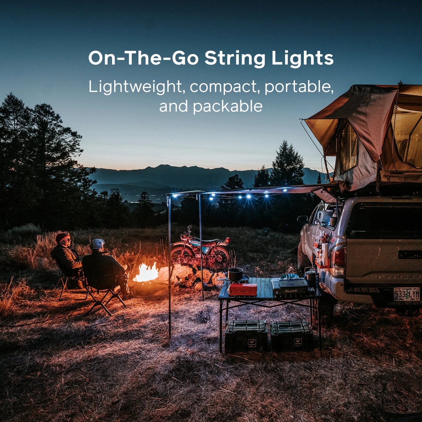 MPOWERD Luci Solar String 18' Color Portable String Lights & Mobile Charger
