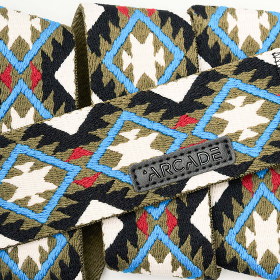 Arcade Vernan Kee Twilight Belt - Oat/Turquoise