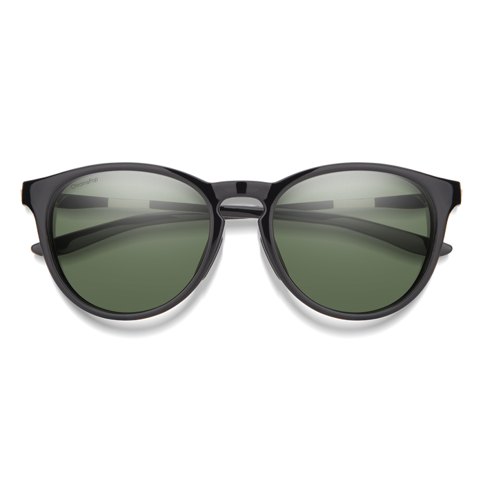Smith Wander Black + ChromaPop Polarized Gray Green Lens