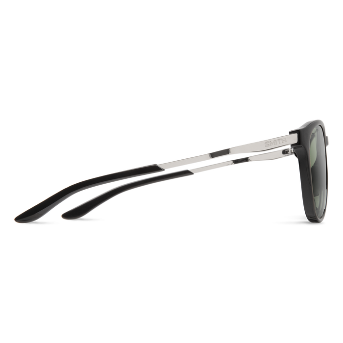 Smith Wander Black + ChromaPop Polarized Gray Green Lens