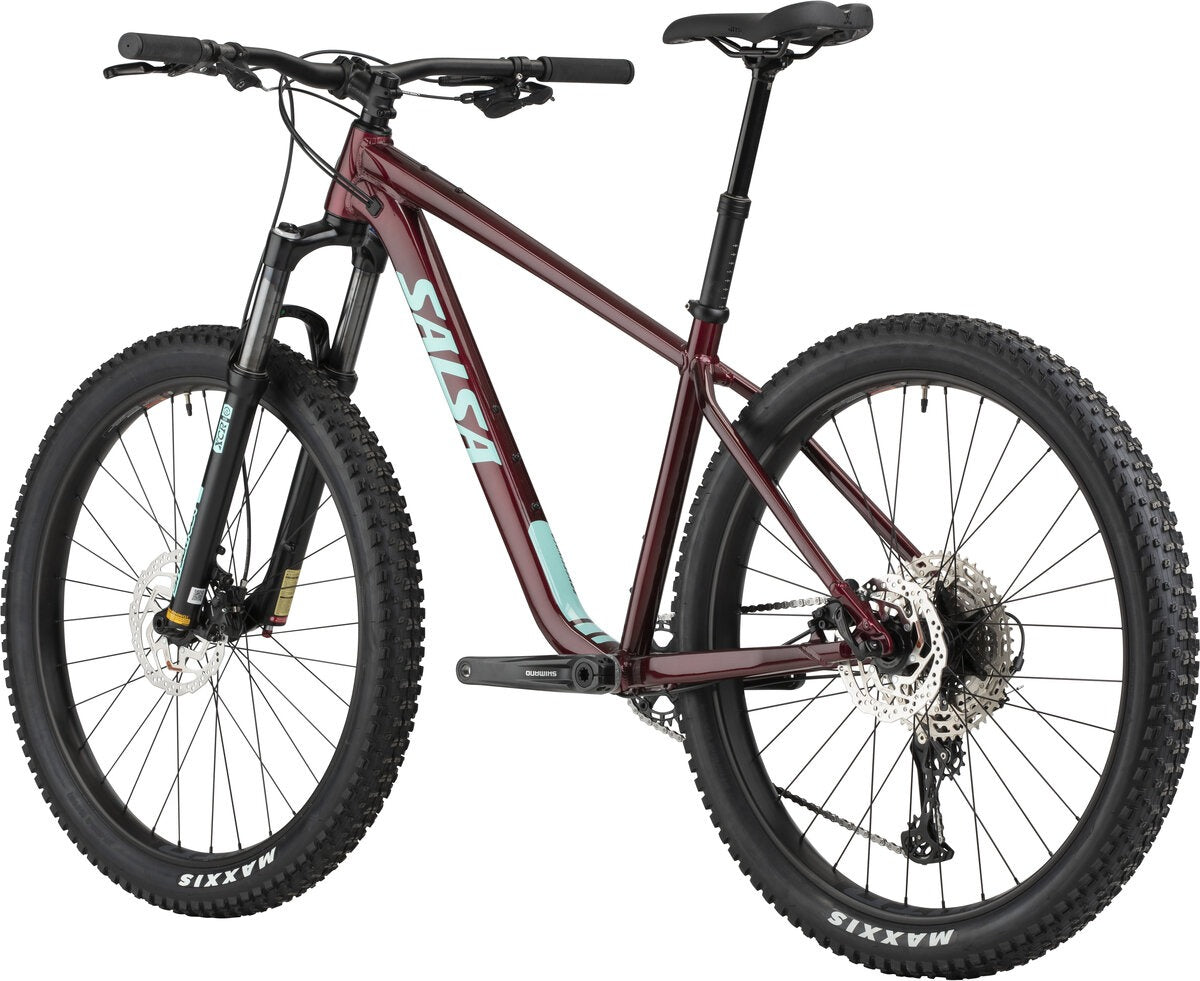 Salsa Rangefinder Deore 12 27.5+ Bike - 27.5", Aluminum, Dark Red, Small