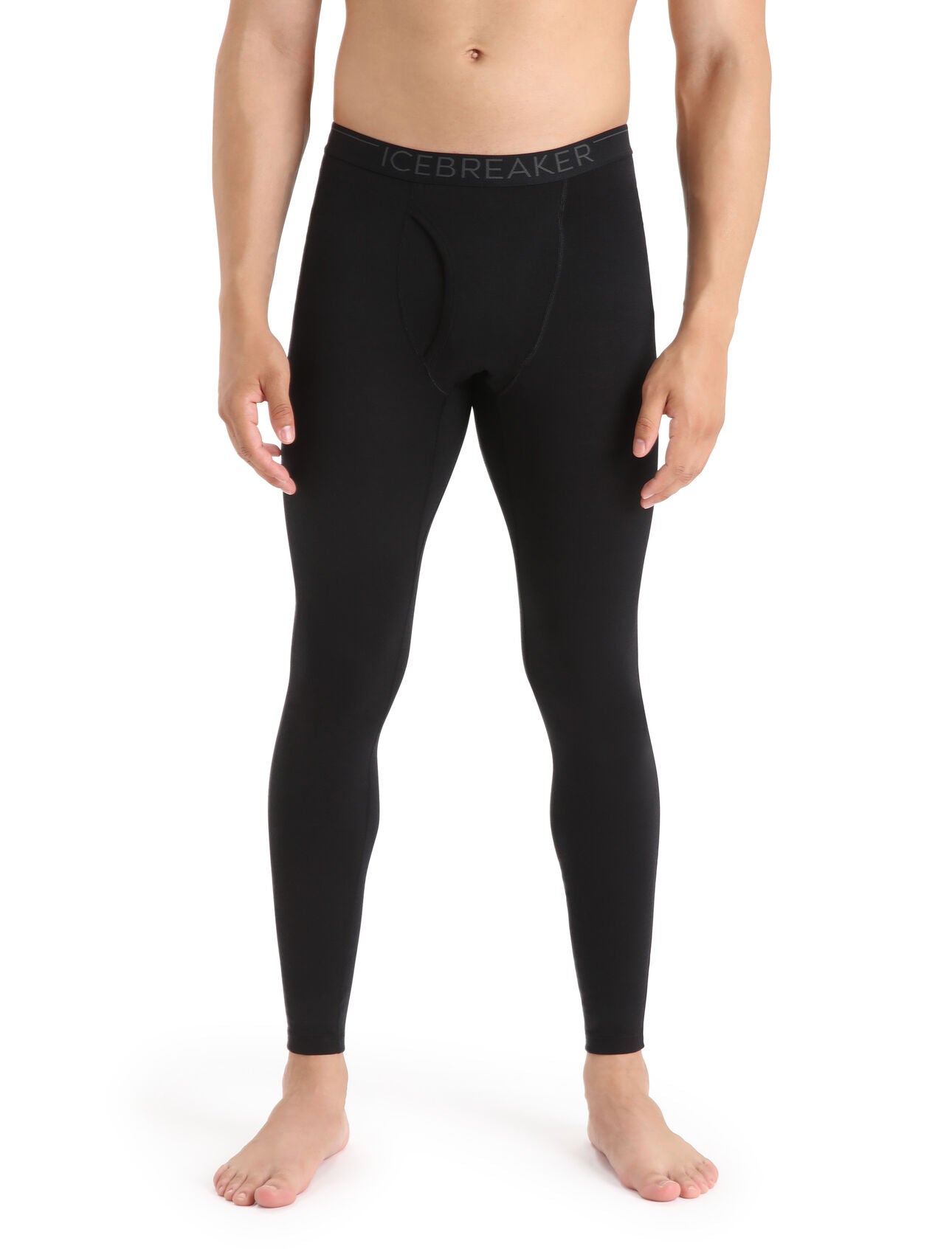 Icebreaker Men's Merino 200 Oasis Leggings with Fly