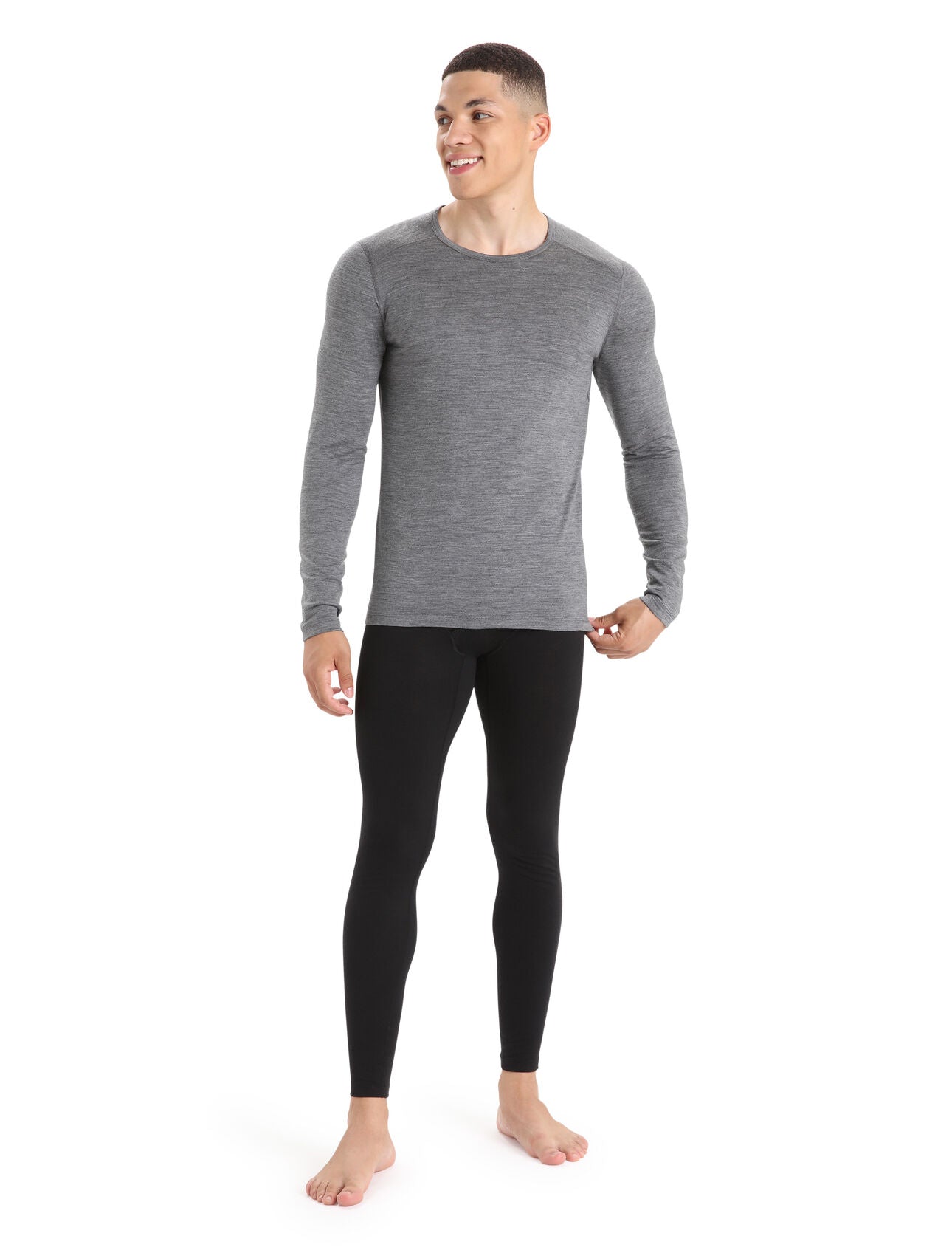 Icebreaker Men's Merino 200 Oasis Leggings with Fly