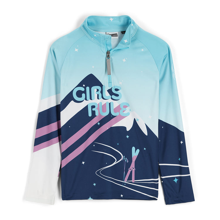 Spyder Girls' Surface Half Zip