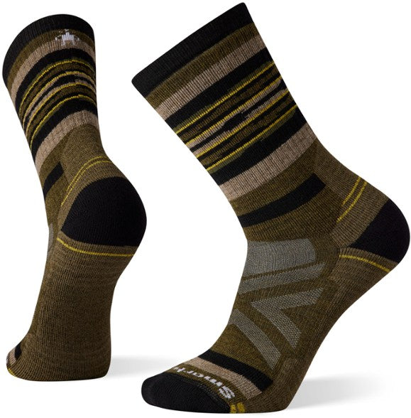 Smartwool Hike Full Cushion Rail Stripe Crew Socks