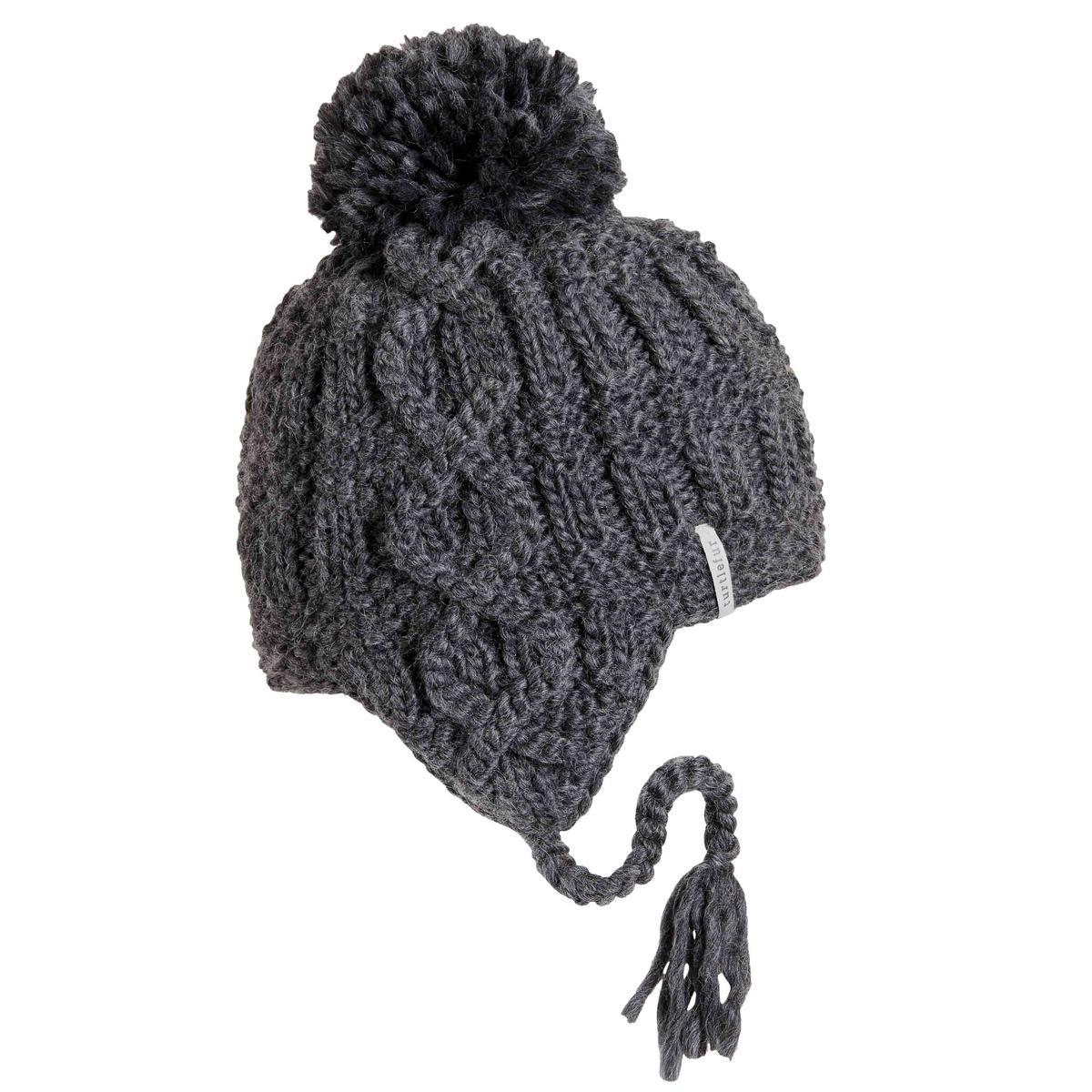 Turtle Fur Women's Gianna Pom Earflap Wool Beanie