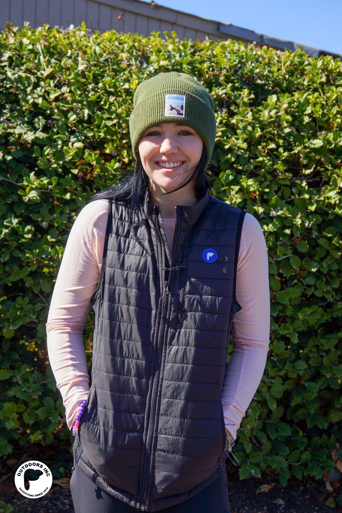 Outdoors Inc Women's Logo Down Vest