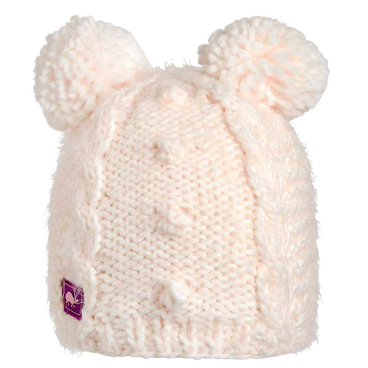 Turtle Fur Kid's Fluff Balls Pom Pom Beanie