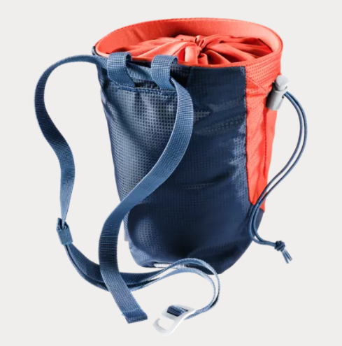 Deuter Gravity II Chalk Bag - Large Papaya/ Navy