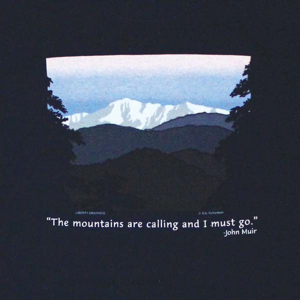 Liberty Graphics Men's Mountains T-Shirt