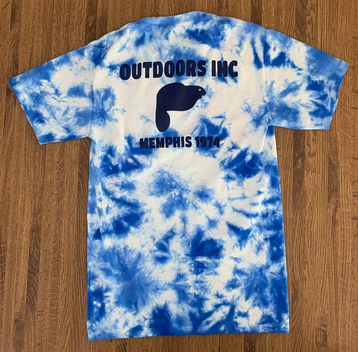 Outdoors Inc. Short Sleeve Tie Dye Logo Tee
