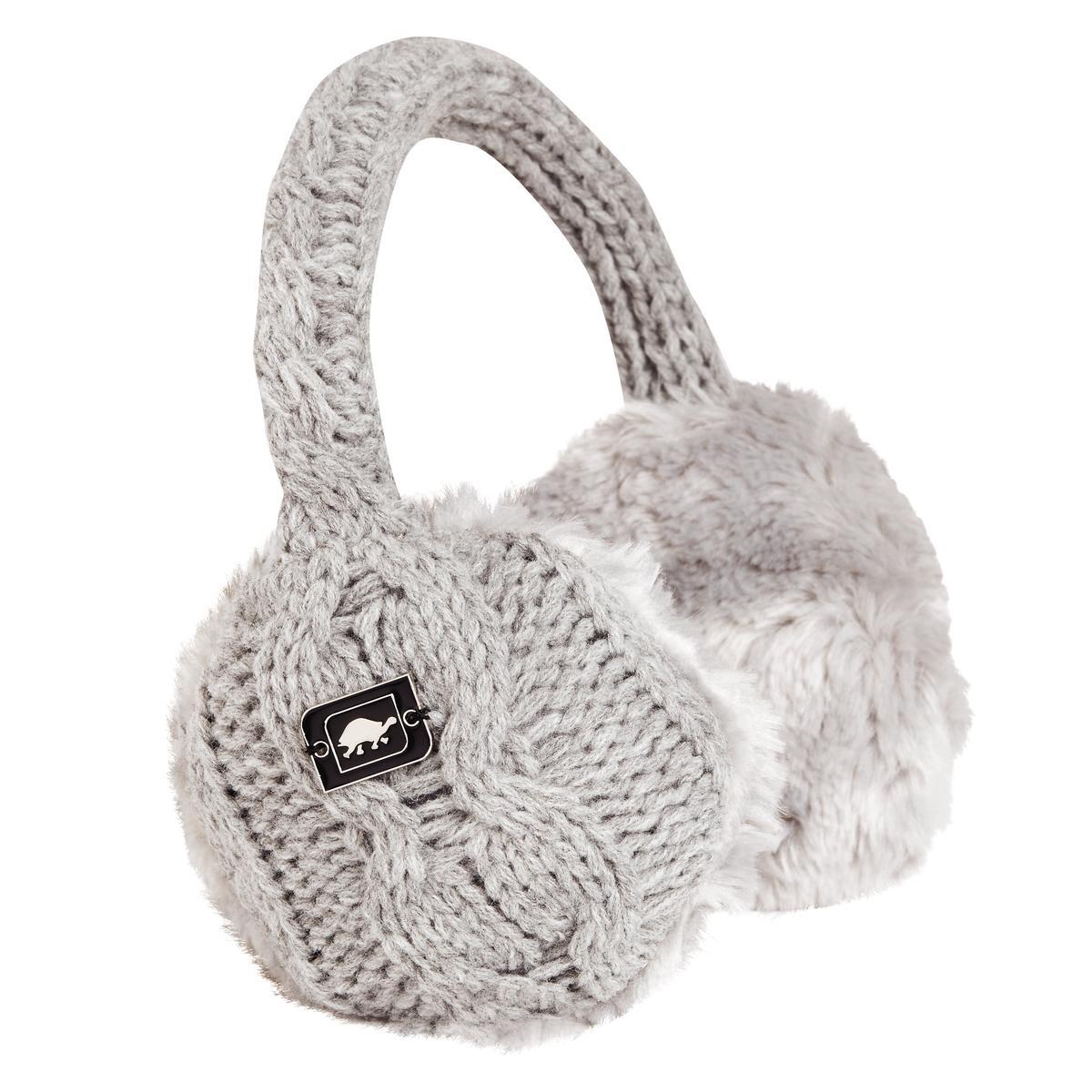 Turtle Neck Ear Muffin Faux Fur Lined Earmuffs