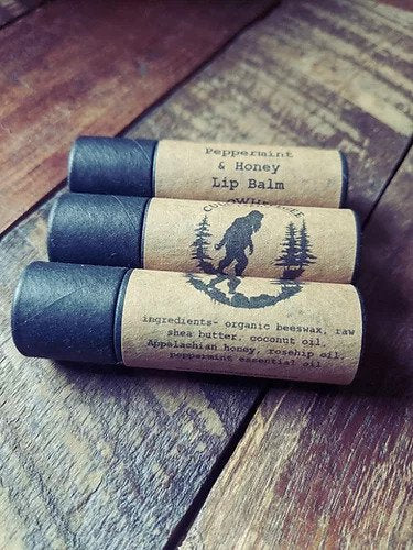 Cullowheeghee Farms Peppermint Honey Lip Balm