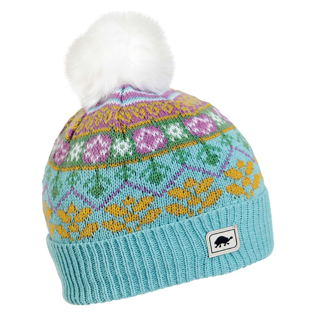 Turtle Fur Kids' Snow Queen Faux Fur Pom