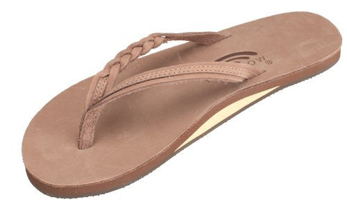 Rainbow Sandals Women's Flirty Braidy Leather Sandal - OutdoorsInc.com