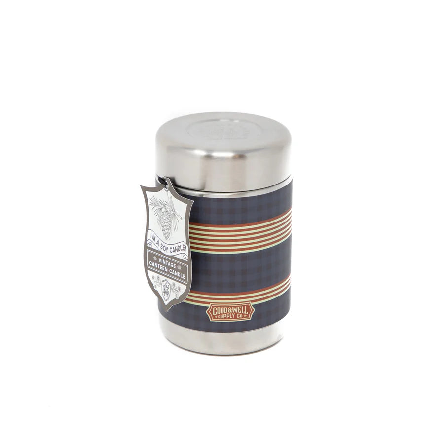 Good & Well Supply Co. Vintage Canteen Candle
