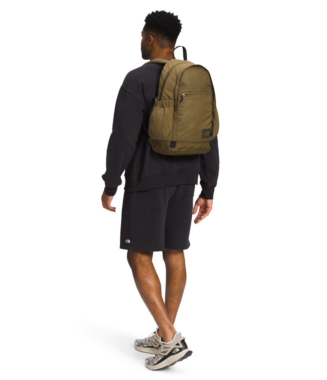 The North Face Mountain Daypack Military Olive TNF Red I47