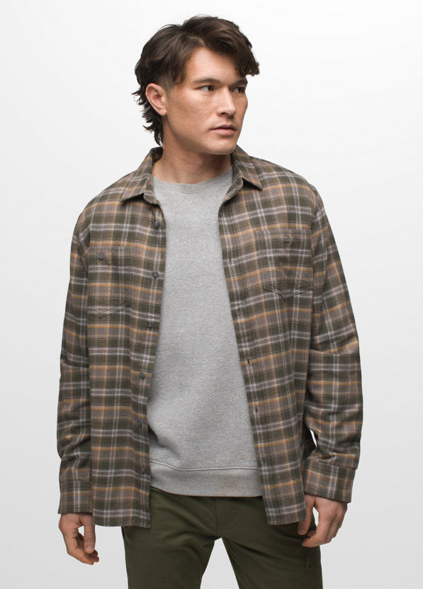 prAna Men's Dolberg Flannel Shirt