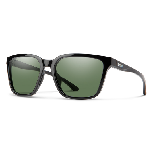 Smith Shoutout Black + ChromaPop Polarized Gray Green Lens