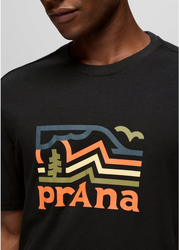 Men's PrAna Peak Path Short Sleeve Graphic Tee