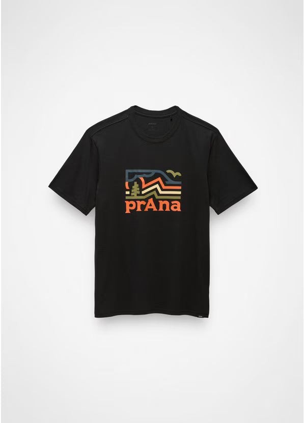 Men's PrAna Peak Path Short Sleeve Graphic Tee